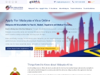 Official Malaysia eVisa Online - Urgent Malaysia eVISA | Key Malaysia