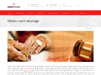 Hindu court marriage in Lahore Pakistan-Aazad Law Associates