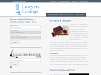   	Lawyers Listings Directory