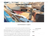 Layton Junk Removal | Layton, Utah | We remove any and all junk that y
