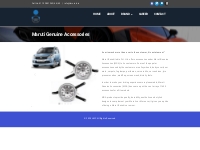 Buy Maruti Genuine Accessories Online, Maruti Car Accessories in Delhi