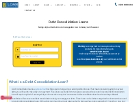 Compare Debt Consolidation loans online - Loan Broker UK