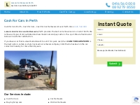 Cash For Cars Perth Car Removal Unwanted Scrap Cars Call 0416 560 008