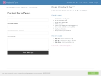 Free Contact Form source code ready to download
