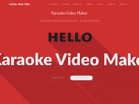 Karaoke video maker, How to make a Karaoke video, create Karaoke video