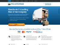 Man and Van Manchester, Removals   Van Hire in Manchester | Man and Va