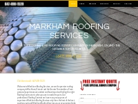 Markham Roofing Services - Roof Repair | Shingle Roofing | Flat roofin