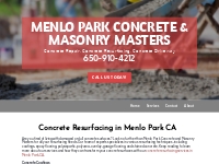Concrete Resurfacing | Concrete Coatings | Menlo Park CA