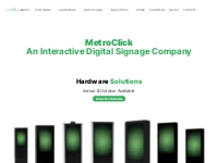 MetroClick Touch Screen Digital Signage Company - Interactive Displays