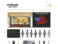 Midwest Stair Parts - Stair Iron Balusters, Metal Railing, Wrought Iro