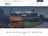 Mini Bus Hire Stratford Upon Avon - Mark s Mini Bus Hire Stratford