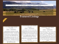 Montana Ranch Hunting Ranches Cattle Ranches Land Listings
