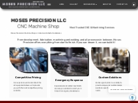 Moses Precision LLC CNC, Machine Shop Milling Machining