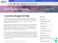 Get Online Assignment Help | Online Homework Help | MSA Homework Help