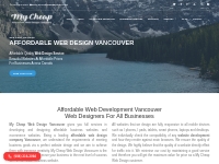 Affordable Web Design Vancouver | Cheap Business Web Developers