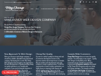 Vancouver Web Design Company | Cheap Web Designers