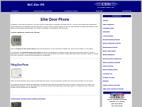NEC Elite Door Phone