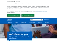 The NHS website - NHS