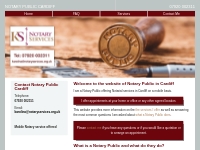 Notary Public Cardiff