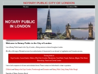 Notary Public City of London