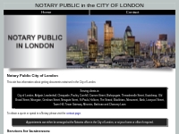 Notary Public in the City of London,Minories,Aldgate