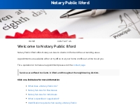 Notary Public Ilford
