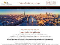 Notary Public Central London-Cheap Notary Public London