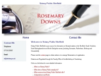 Notary Public Sheffield, Notary Doncaster