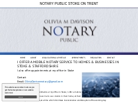 Notary Public Stoke on Trent, Staffordshire