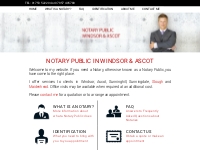 Notary Public Windsor, Ascot, Sunninghill