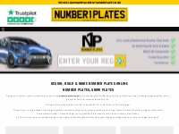 Road Legal Number Plate Makers   Printing | Customised Number Plates