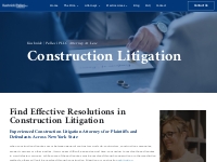 Construction Litigation | Kushnick Pallaci P.L.L.C | New York