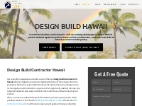 Design Build Hawaii - General Contractors Oahu