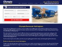 Local Removals Company in Nottingham | Olympia