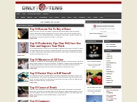 Ultimate Top 10 List - OnlyTopTens