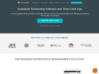 Employee Scheduling Software | Online Time Clock for Employees