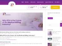 RPA Medical Billing Services: The future of Healthcare Industry