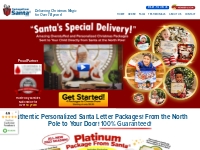   	Package From Santa   Letters from Santa Claus North Pole Address Pe