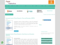 Life science journal| Social science journal | Science journal publish