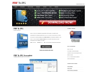 PDF To JPG Software - Convert PDF To JPG, TIF, PNG, BMP and GIF Images