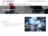 Market Research Agencies in India, Market Research Company in India, T