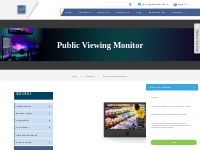 Public Viewing Monitor Factory - China Public Viewing Monitor Manufact