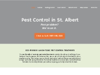 Certified Pest Control Technicians | Pest Control St. Albert