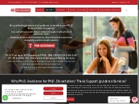 Excellent PhD Assistance for PhD Dissertation writing services