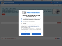 Online Photo Editor - Edit your photos, pictures and images online for