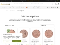 Buy Gold Sovereign Coins | Free Insured Delivery | Physical Gold