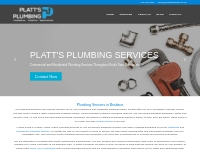 Plumbers Brisbane | Affordable Plumbing Services | Platts Plumbing