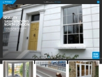Quality Sash Windows in North London by PM Windows