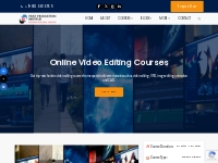 Online Video Editing Courses | Online Animation Institute in Delhi