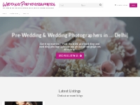 Wedding Photographers   Pre Wedding and Wedding Photographers in Delhi
